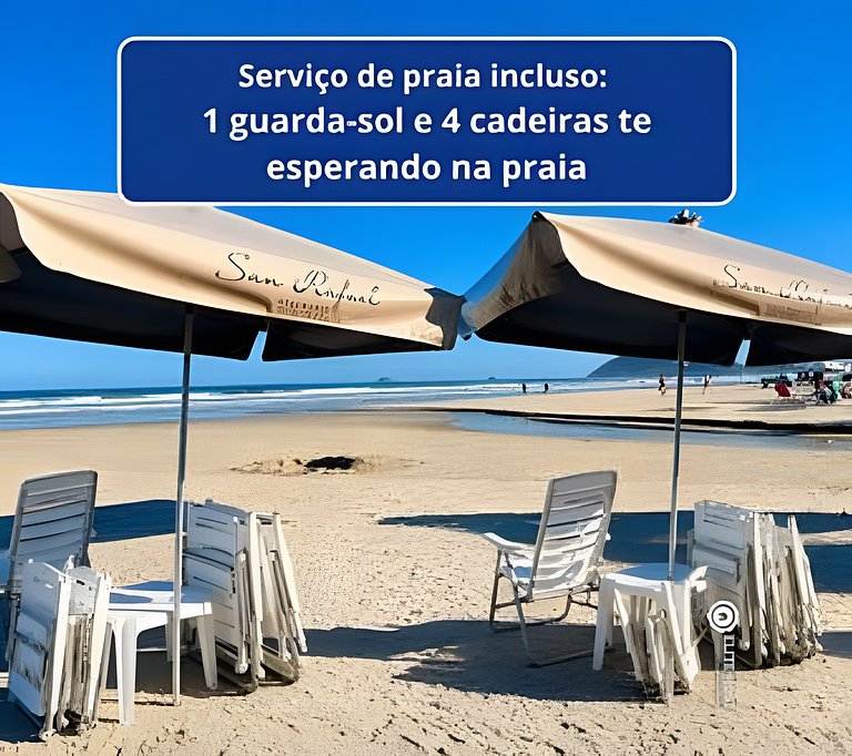 Riviera • Nova • Enxoval Completo • Serviço Praia