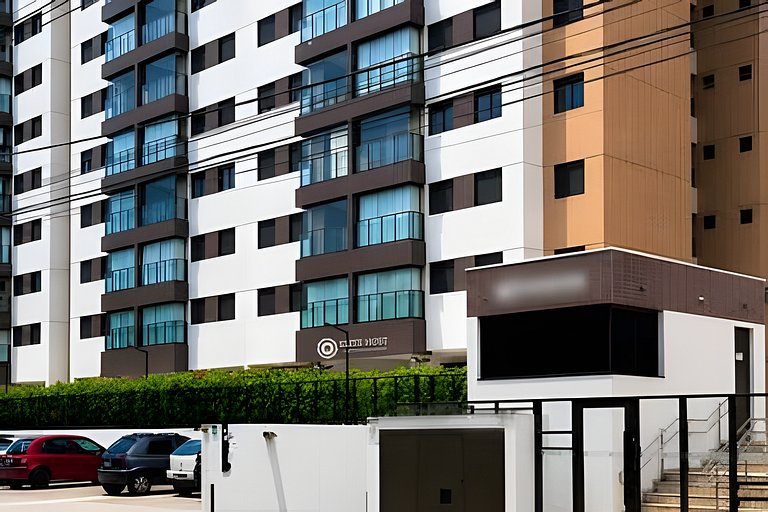 Cobertura Enxoval de Hotel • Piscina • Serv. Praia