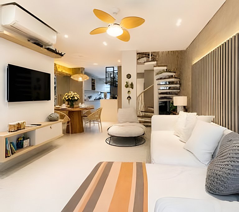 Riviera | 7 pessoas | Área gourmet | Enxoval
