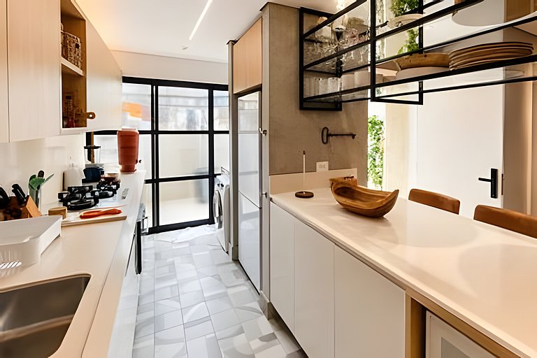 Riviera | 7 pessoas | Área gourmet | Enxoval