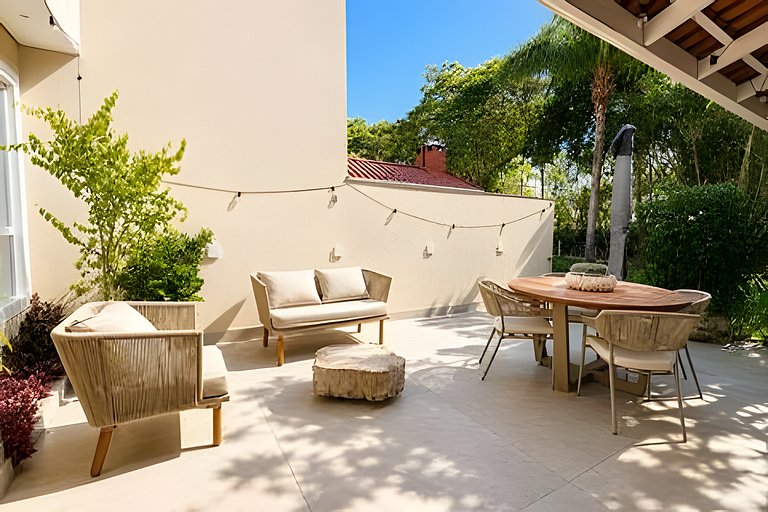 Riviera | 7 pessoas | Área gourmet | Enxoval